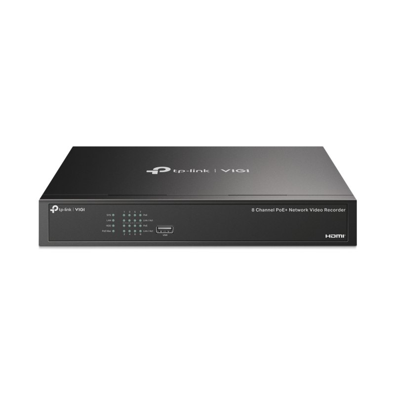 TP-Link VIGI NVR1008H-8P Black