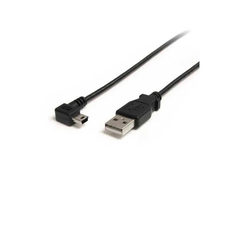 StarTech.com Câble USB 2.0 A vers Mini B coudé à angle droit de 91 cm - M/M