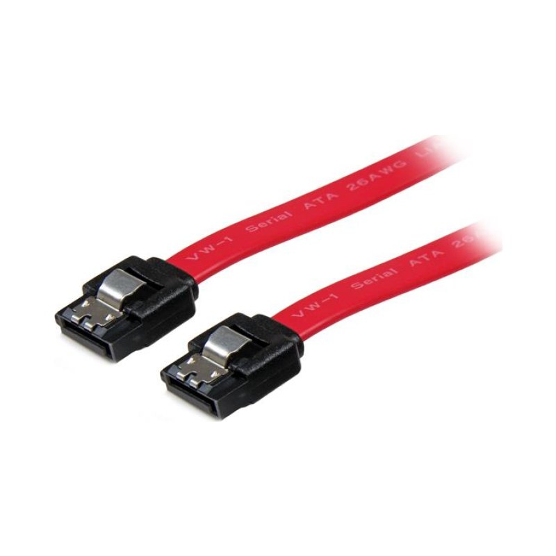 StarTech.com 12in Latching SATA Cable