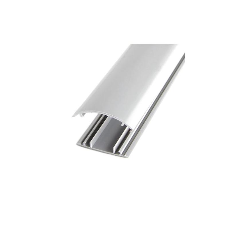 StarTech.com 6 ft 2in Wide Grey Floor Cable Duct with Guard - TAA