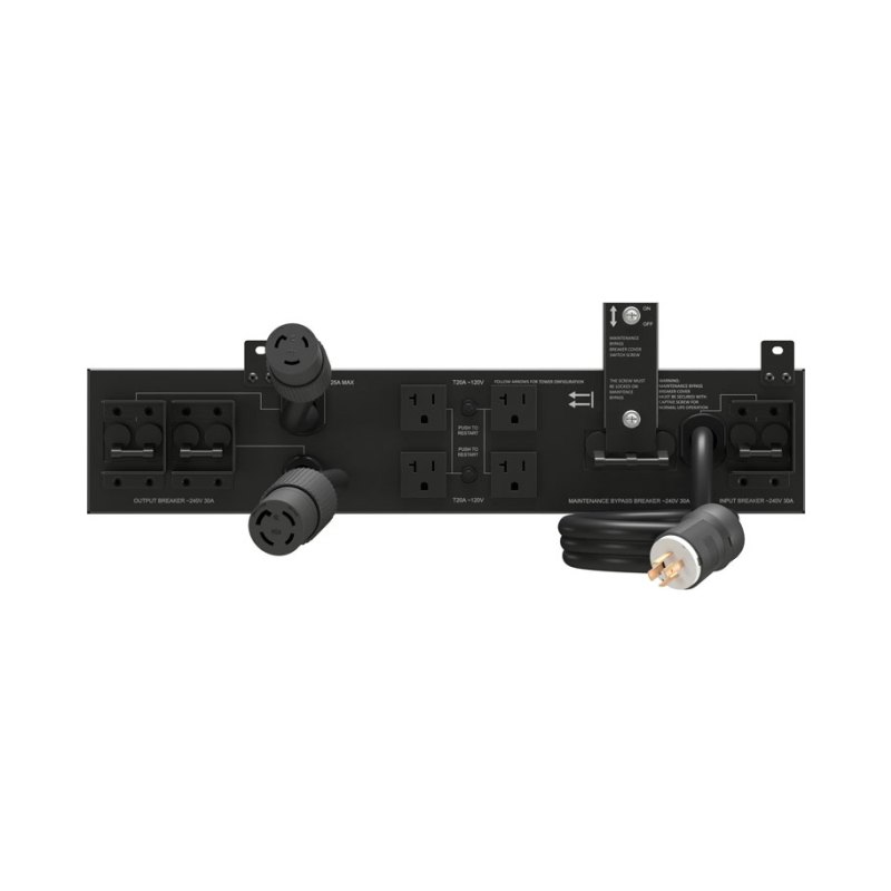 Vertiv PD5-003 maintenance bypass panel (MBP) Black 30 A