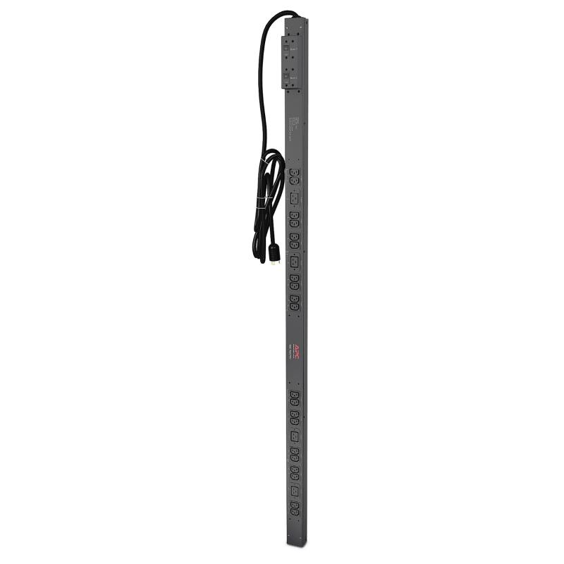 APC PDU de rack, de base, Zero U, 30 A, 200/208 V, (20) C13 et (4) C19