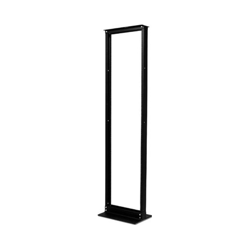 APC NetShelter AR201 - 2 Post Rack 45U #12-24 Threaded Holes Black