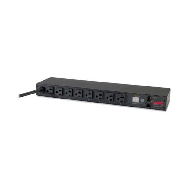APC AP7801B power distribution unit (PDU) 8 AC outlet(s) 1U Black