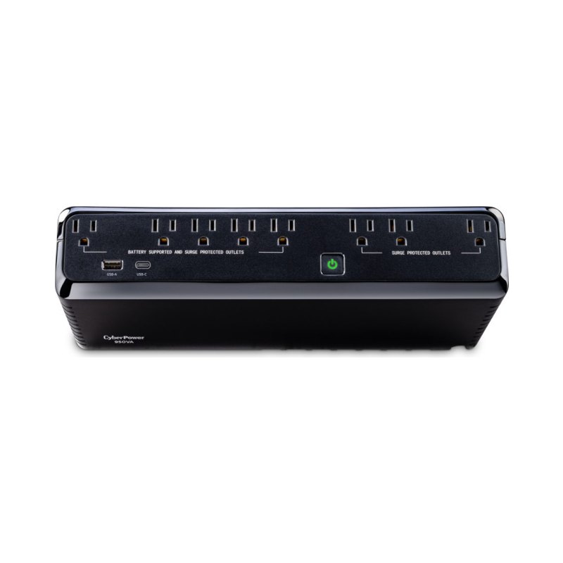 CyberPower Standby alimentation d'énergie non interruptible Veille 0,95 kVA 510 W 8 sortie(s) CA
