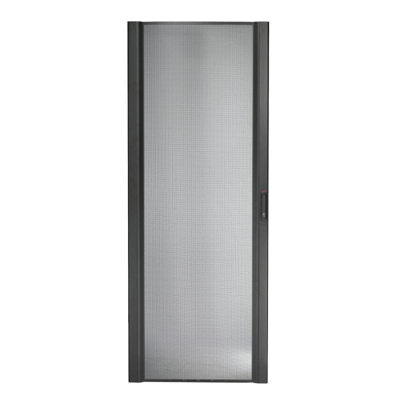 APC Porte incurvée perforée NetShelter SX 42U, 600 mm de largeur, noir