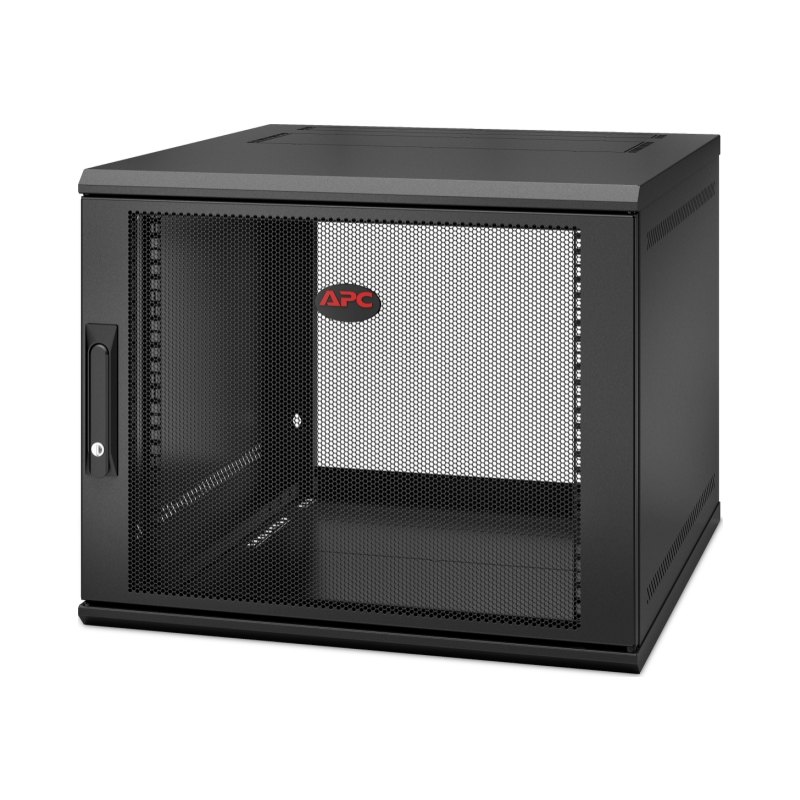 APC NetShelter WX AR109SH6, 9U, 19 inch patch cabinet, Wall mount, Pre-assembled, 600MM deep