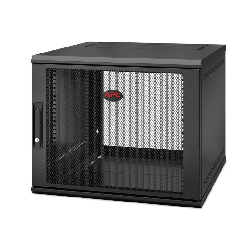 APC NetShelter WX AR109SH6, 9U, armoire de brassage 19 pouces, montage mural, pré-assemblé, profondeur 600 mm