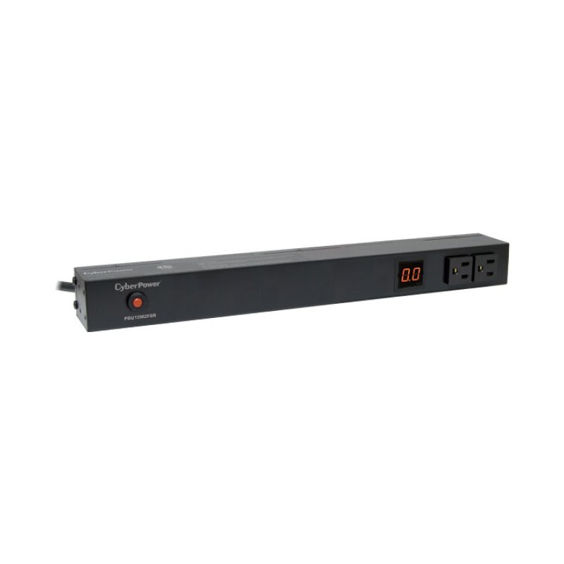 CyberPower PDU15M2F8R power distribution unit (PDU) 10 AC outlet(s) 1U Black
