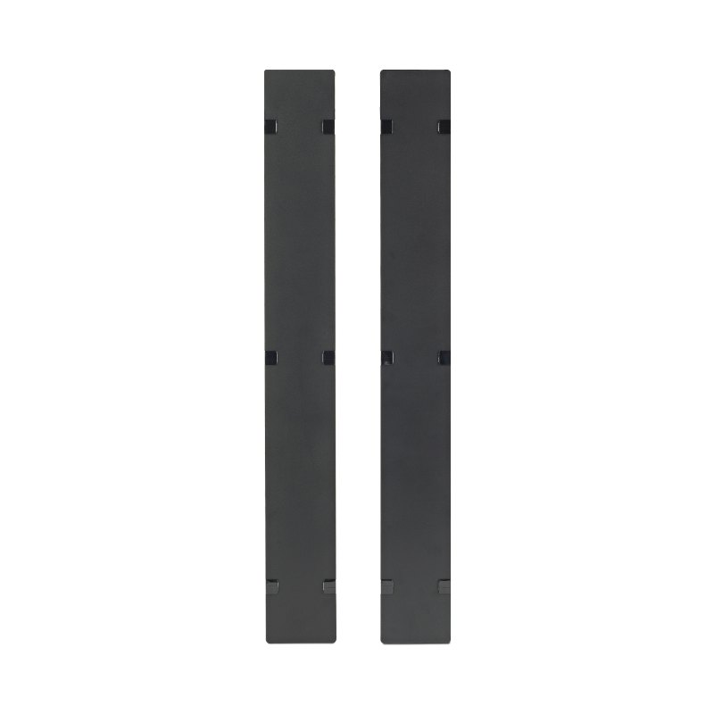 APC NetShelter Cable Management, Vertical Cable Manager, Hinged Covers, for NetShelter SX 750mm W 48U, Set of 2, 109 x 2184 x 13 mm