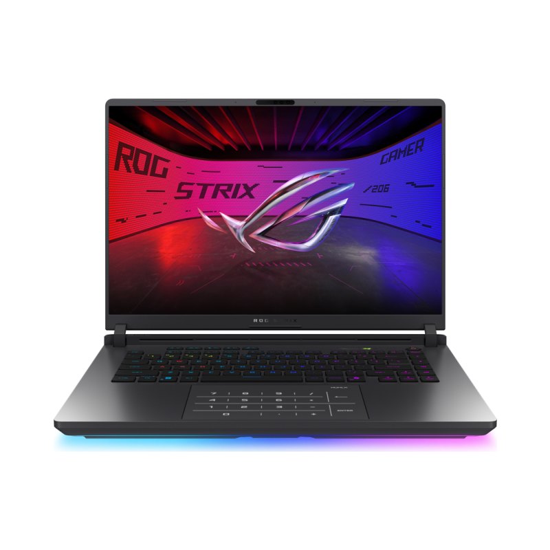 ASUS ROG Strix G16 G615LP-XS97 laptop Intel Core Ultra 9 275HX 40.6 cm (16") WQXGA 16 GB DDR5-SDRAM 2 TB SSD NVIDIA GeForce RTX 5070 Wi-Fi 7 (802.11be) Windows 10 Pro Grey