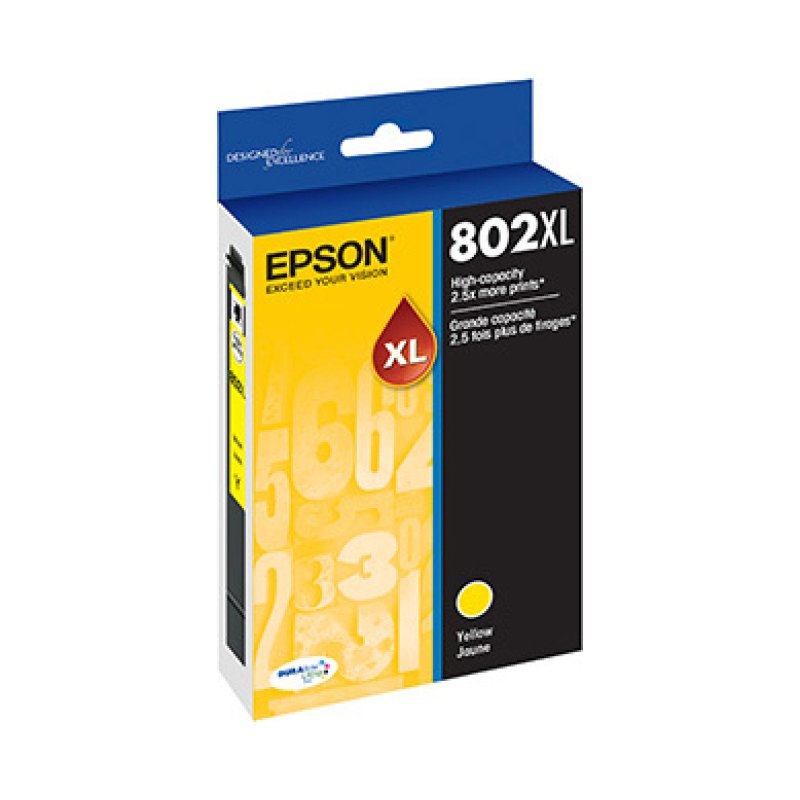 Epson C13T802XL420-S ink cartridge 1 pc(s) Original High (XL) Yield Yellow