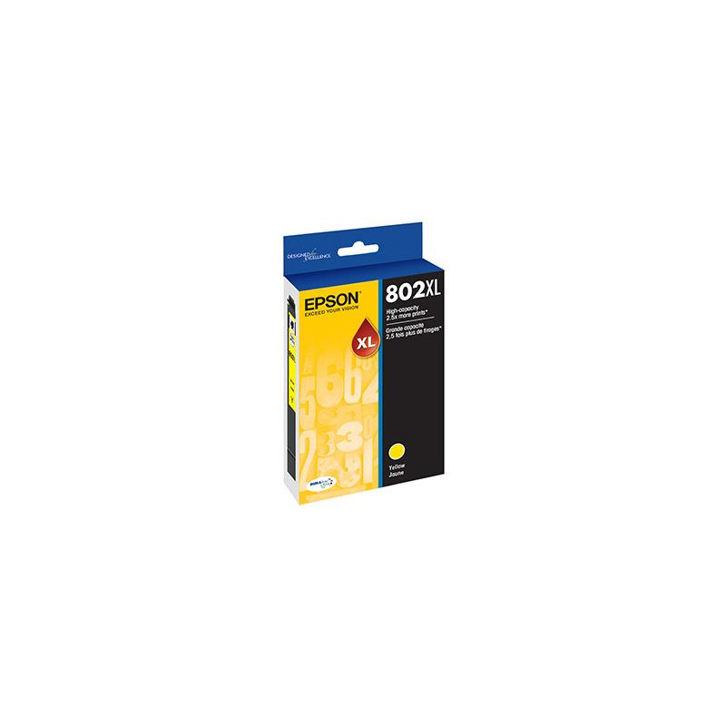 Epson C13T802XL420-S cartouche d'encre 1 pièce(s) Original Rendement élevé (XL) Jaune