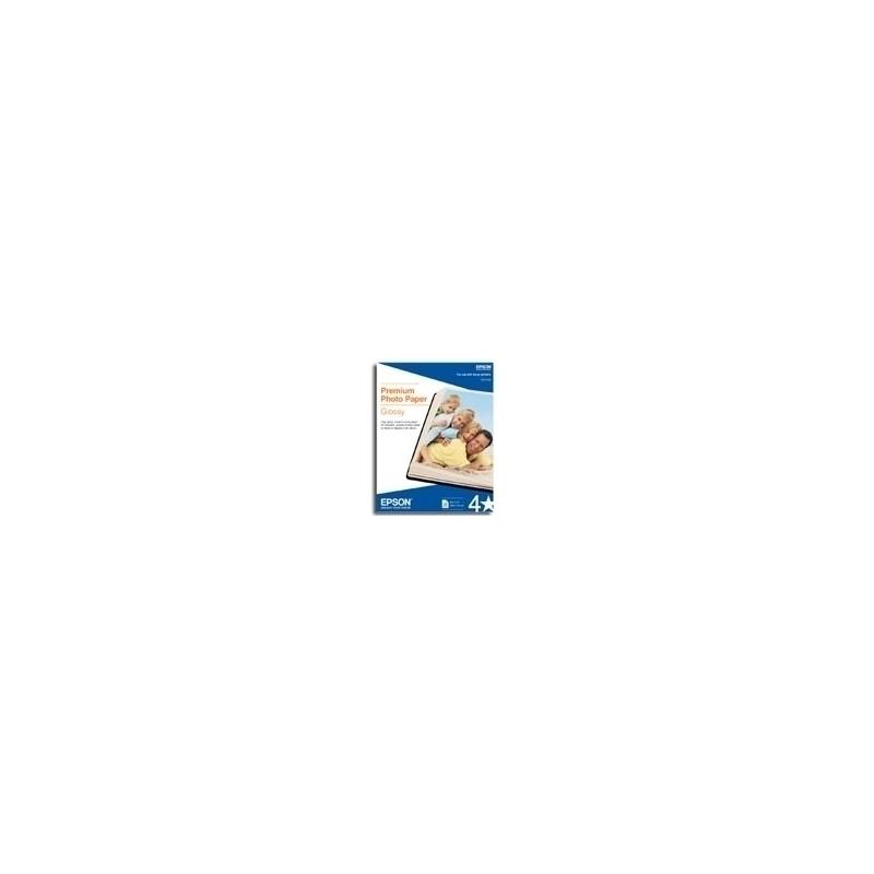 Epson Premium Photo Paper Glossy Borderless 5 x 7" 20 Sheet