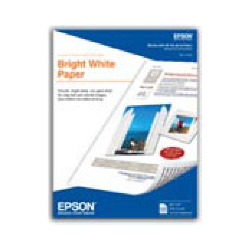 Epson Bright White Paper 8.5" x 11" 500s printing paper Letter (215.9x279.4 mm) 500 sheets