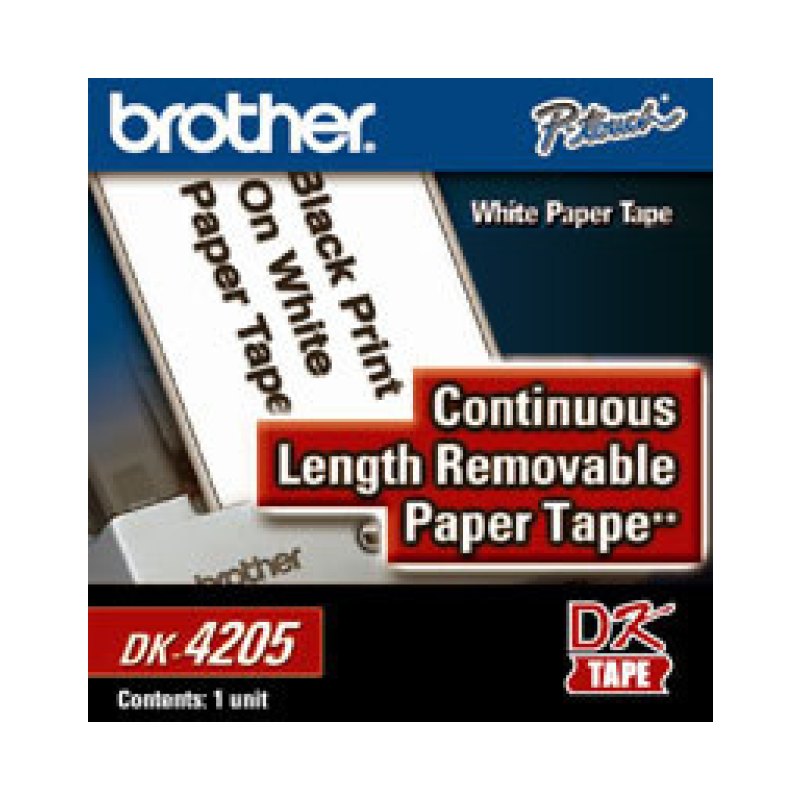 Brother DK4205 Black, White