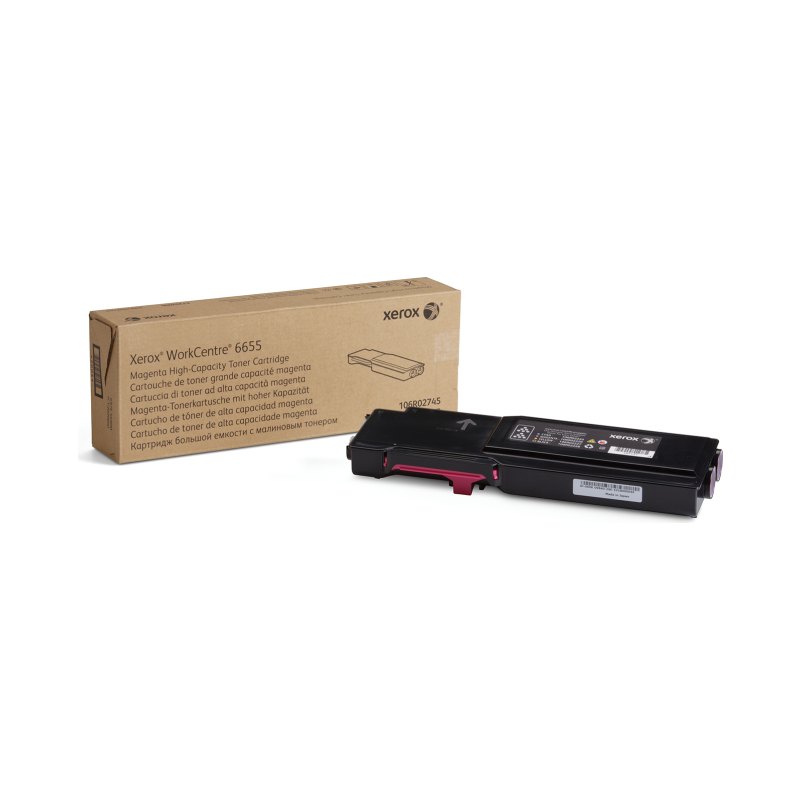 Xerox Genuine WorkCentre® 6655/6655i Magenta High capacity Toner Cartridge (7500 Pages) - 106R02745