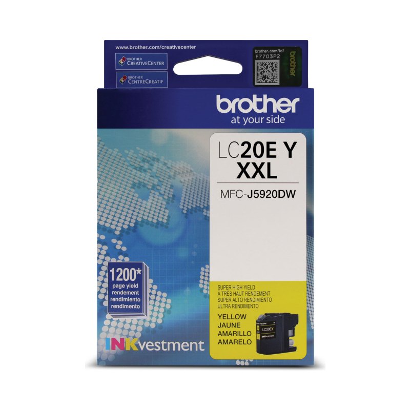 Brother LC20EYS ink cartridge 1 pc(s) Original Extra (Super) High Yield Yellow