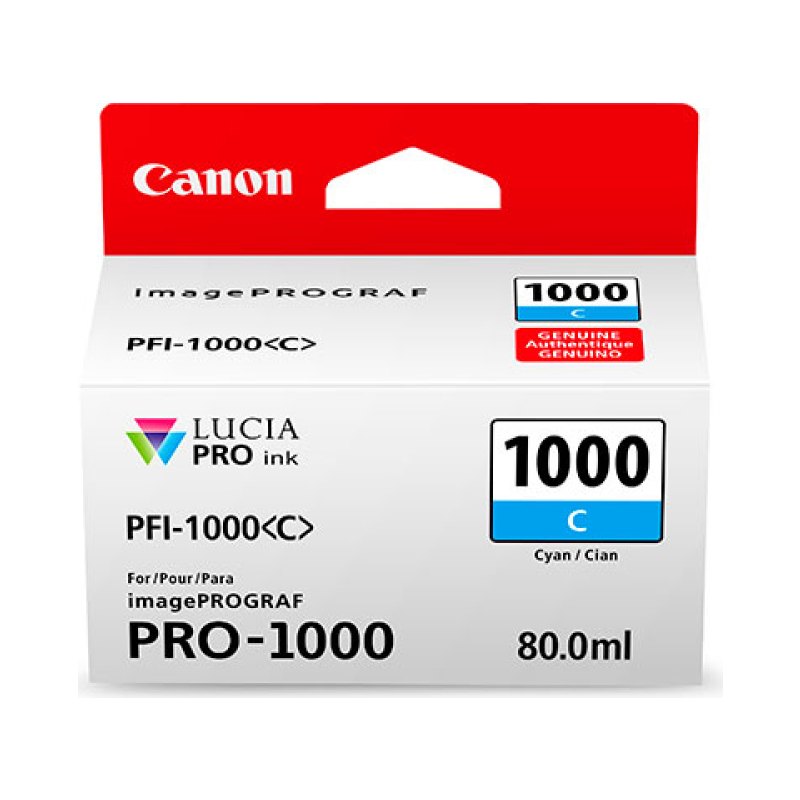 Canon PFI-1000 ink cartridge Original Cyan