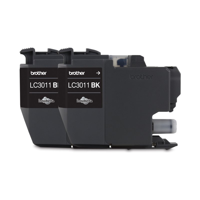 Brother Genuine LC30112PKS 2-Pack Standard-yield Black Ink Cartridge