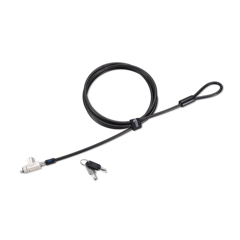 Kensington Slim N17 2.0 Verrouillé pour Ordinateurs Portables à Fentes en Forme de Coin