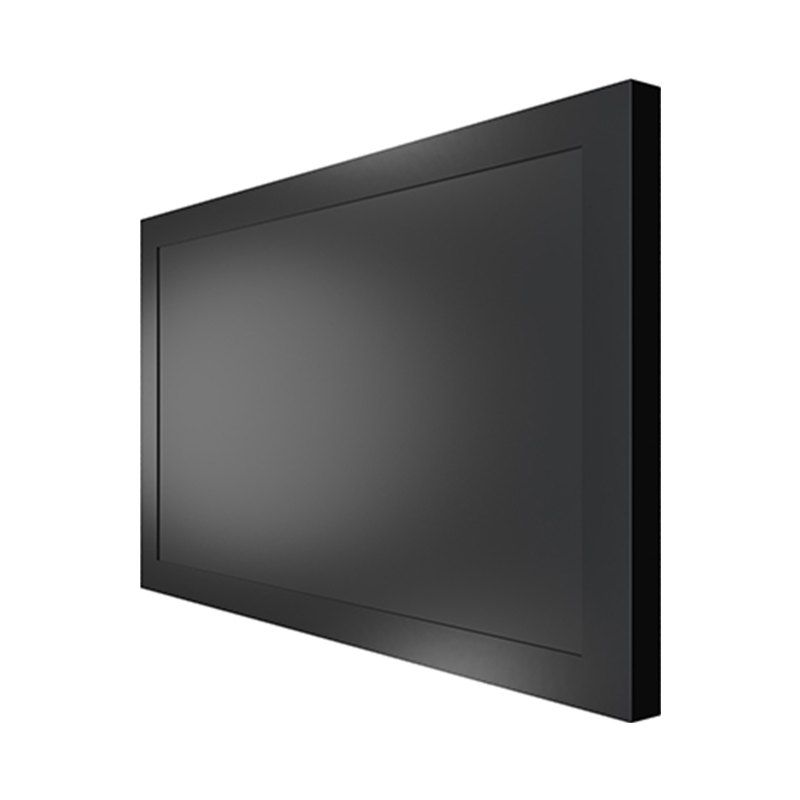 Chief ImpactTM On-Wall Kiosk - Landscape 55 Inch Black