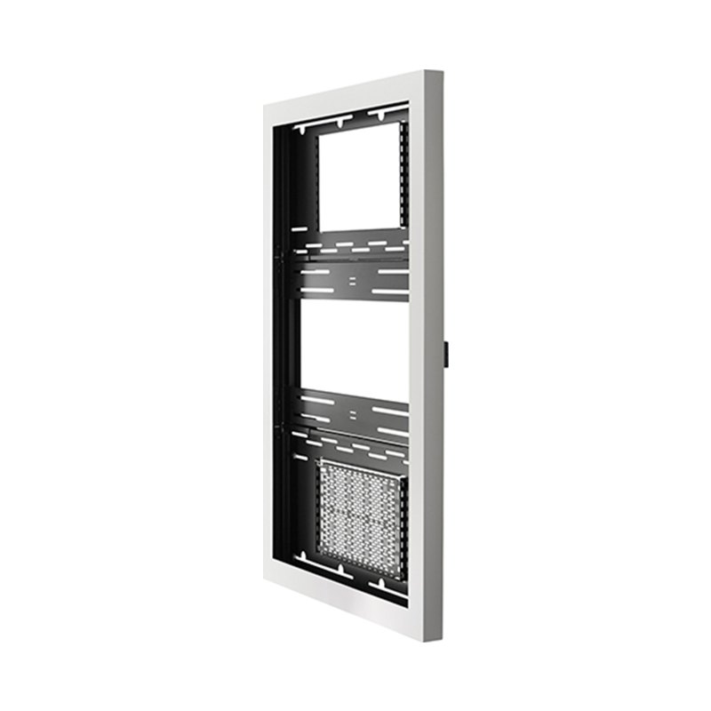 Chief ImpactTM On-Wall Kiosk - Portrait 55 Inch White