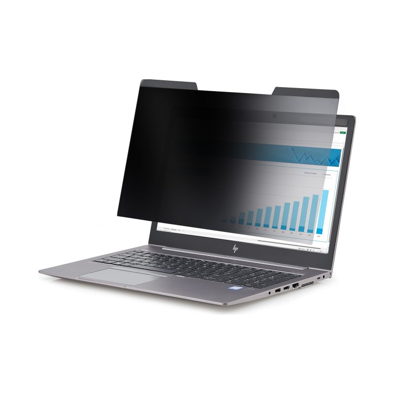 StarTech.com Écran de confidentialité magnétique pour ordinateur portable 16 pouces 16:10, Filtre réversible, Protecteur d'écran d'ordinateur, Angle de vision 60 degrés (+/- 30 degrés), TAA, Protection anti-lumière bleue