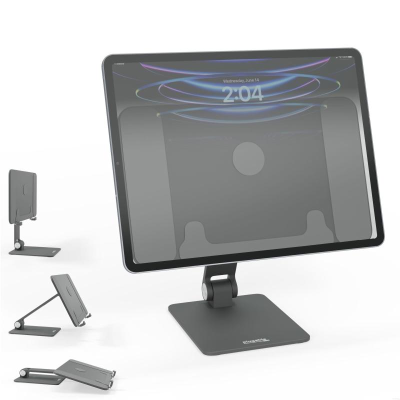 Plugable Technologies AMS-STAND13 support Support actif Tablette / UMPC Noir