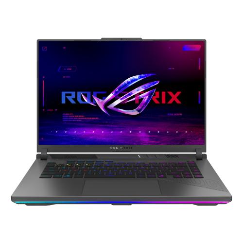 ASUS ROG Strix G16 G614PR-DB96-CA laptop AMD Ryzen™ 9 8940HX 40.6 cm (16") WUXGA 32 GB DDR5-SDRAM 1 TB SSD NVIDIA GeForce RTX 5070 Ti Wi-Fi 6E (802.11ax) Windows 11 Home Black, Grey