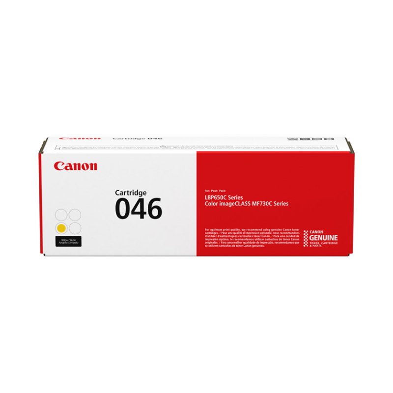 Canon 046 Cartouche de toner 1 pièce(s) Original Jaune