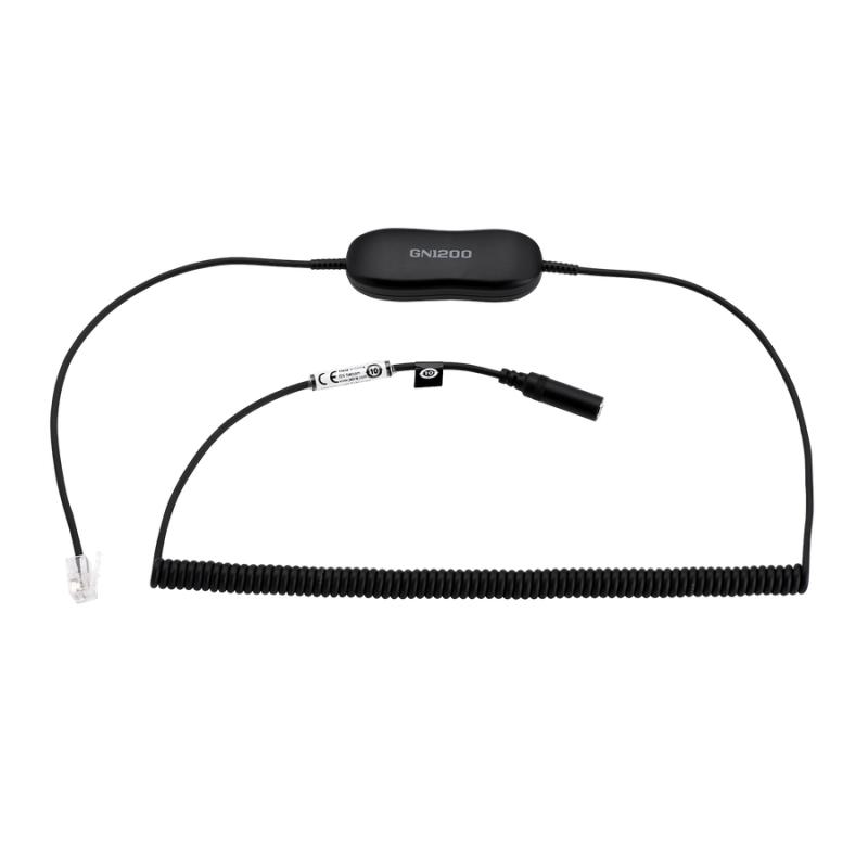 Jabra GN 1200 prise 3,5 jack - Mod Plug 2m
