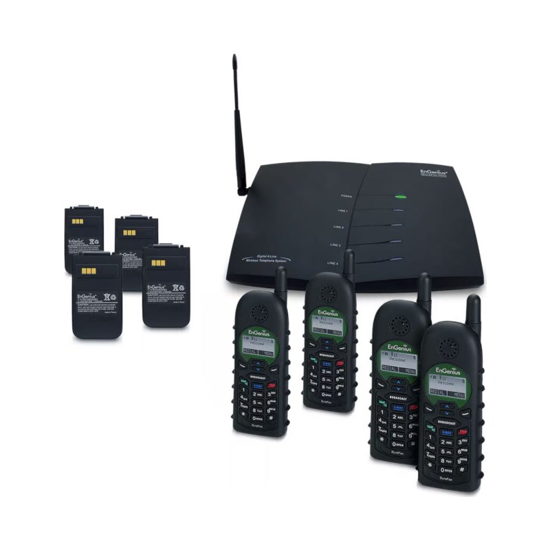 EnGenius DuraFon PRO-PIA Kit two-way radio 128 channels 902 - 928 MHz Black