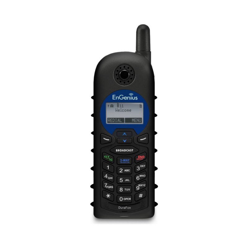 EnGenius DuraWalkie DECT telephone handset Black