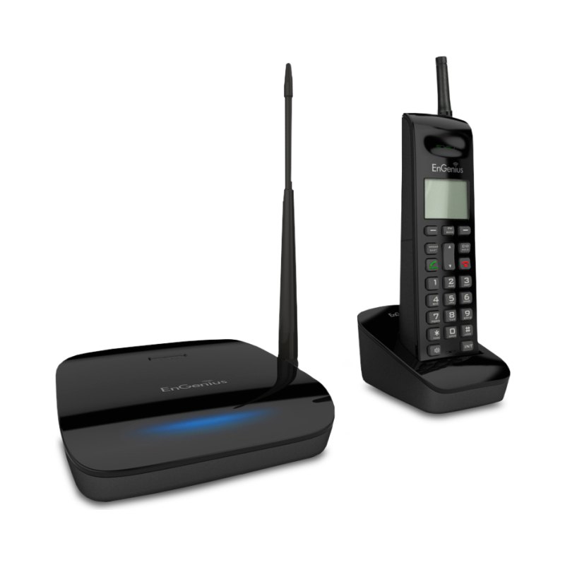 EnGenius FreeStyl 2 Analog/DECT telephone Caller ID Black