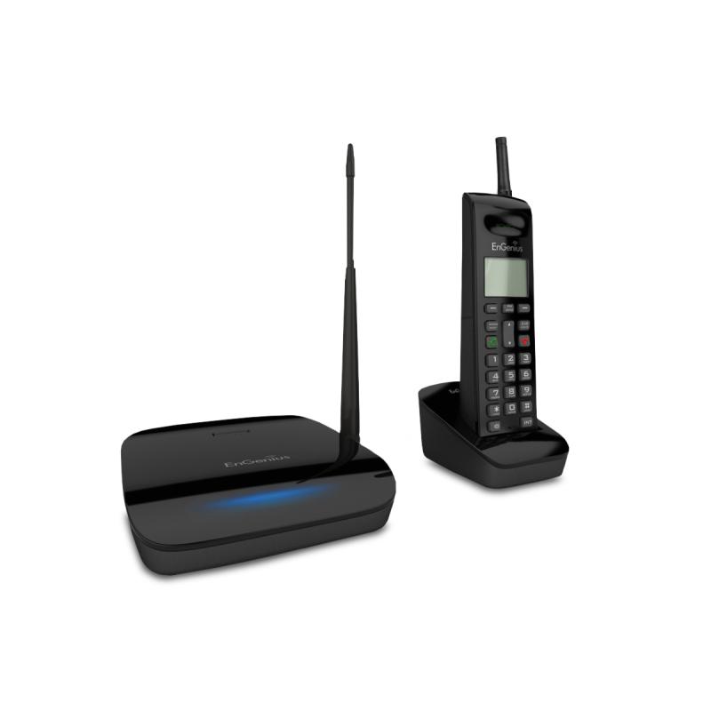 EnGenius FreeStyl 2 Téléphone analog/dect Identification de l'appelant Noir