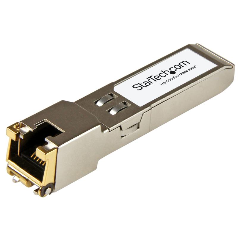 Module SFP StarTech.com compatible Brocade XBR-000190 - 1000BASE-T - SFP vers RJ45 Cat6/Cat5e - 1GE Gigabit Ethernet SFP - RJ-45 100 m