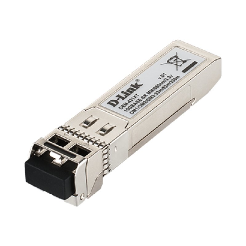 D-Link 10GBase-SR SFP+ Transceiver, 80/300m