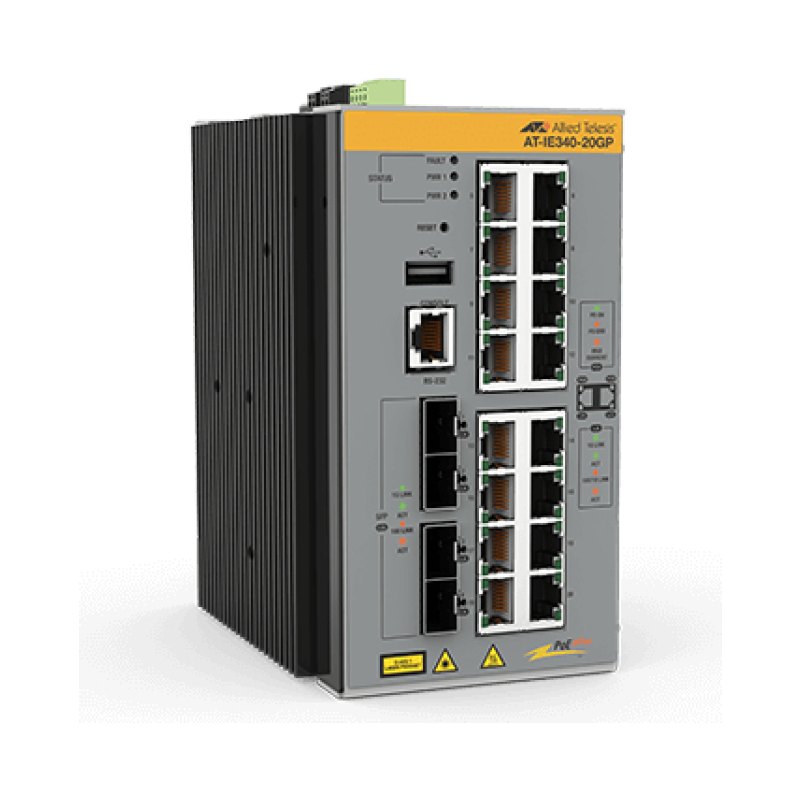 L3 Industrial Ethernet Switch 16X 10/100/1000-T Poe+ 4X Sfp Ports
