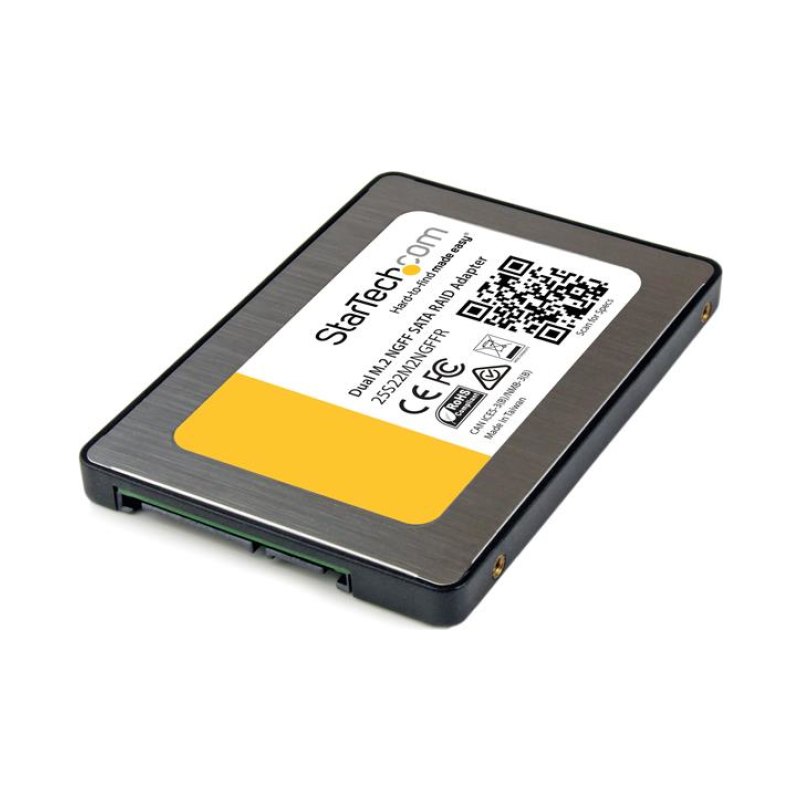 StarTech.com Dual M.2 NGFF SATA Adapter with RAID