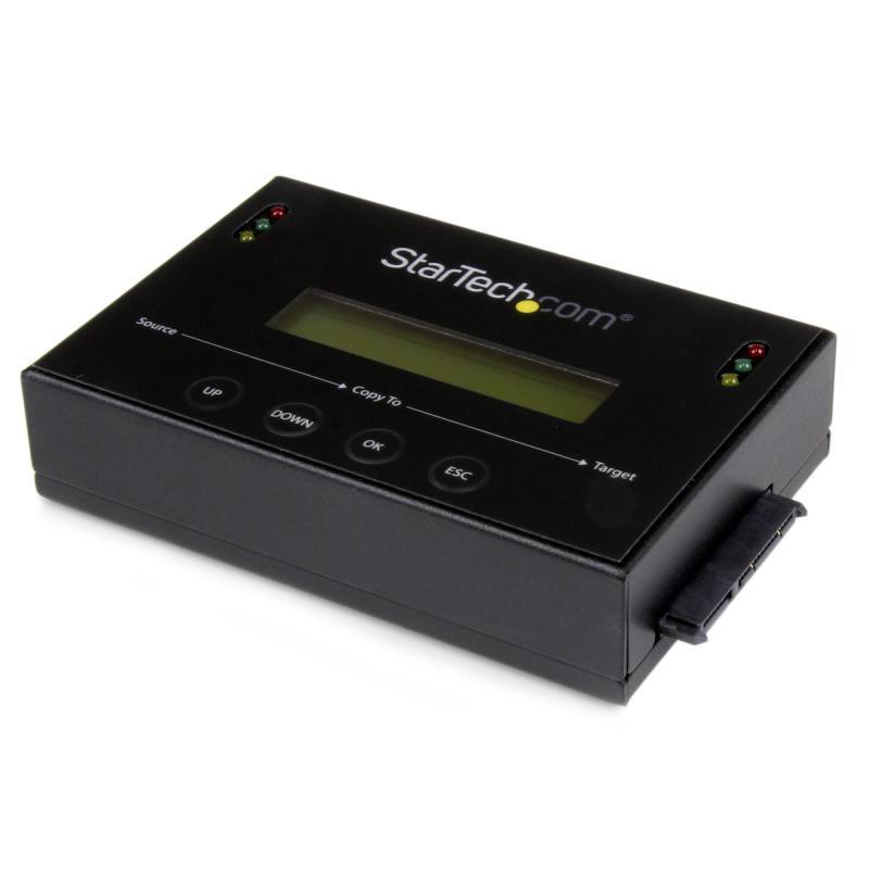 StarTech.com Duplicateur de Disque Dur Autonome 1:1 avec Gestionnaire d'Images pour la Sauvegarde et la Restauration, Stockage de Plusieurs Images de Disque sur un Disque SATA 2,5/3,5", Cloneur de HDD/SSD