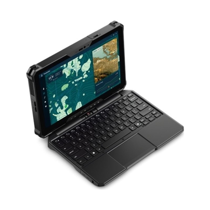 DELL RE1226KE mobile device keyboard US English Pogo Pin Black
