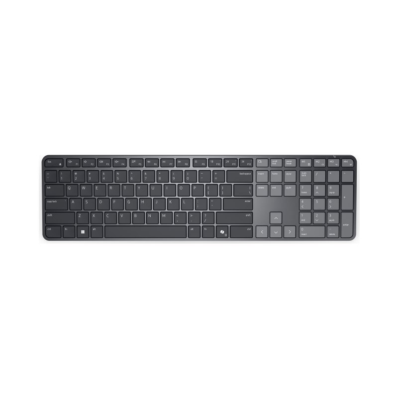 DELL Pro 7 Slim - KB726 - French Canadian keyboard Home/Office RF Wireless + Bluetooth Grey