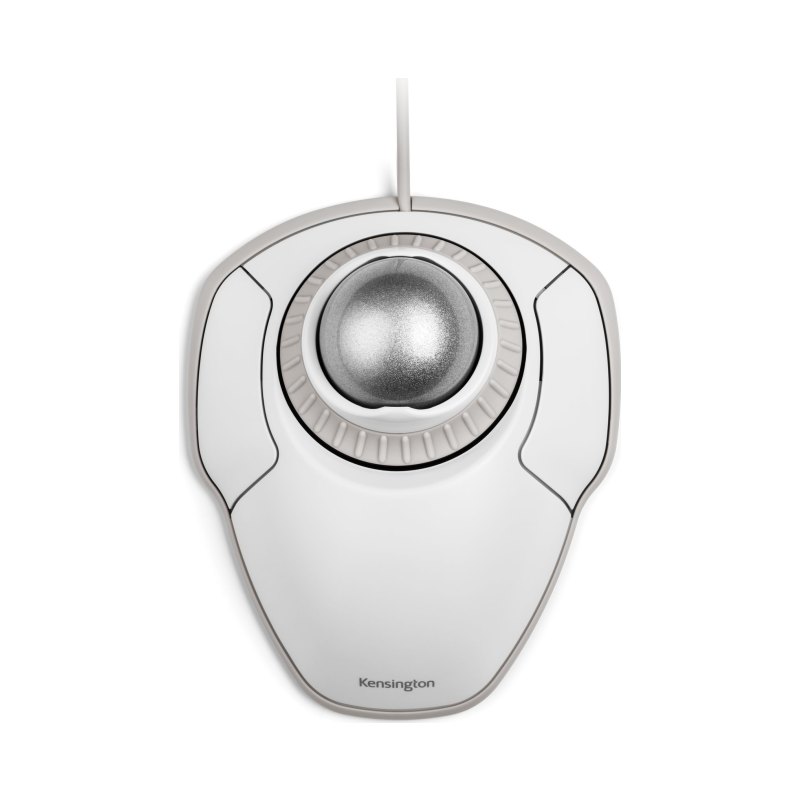 Orbit Trackball With Scroll Ring White