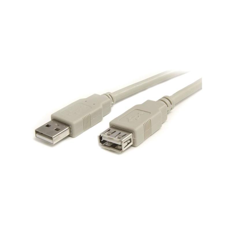 StarTech.com Câble d'extension USB 2.0 de 3 m - Rallonge USB A vers A - M/F