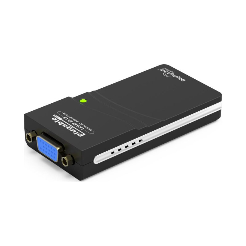 Plugable Technologies USB 2.0 to VGA Video Graphics Adapter for Multiple Monitors up to 1920x1080 Supports Windows 11,10, 8.1, 7, XP, Mac, and ChromeOS