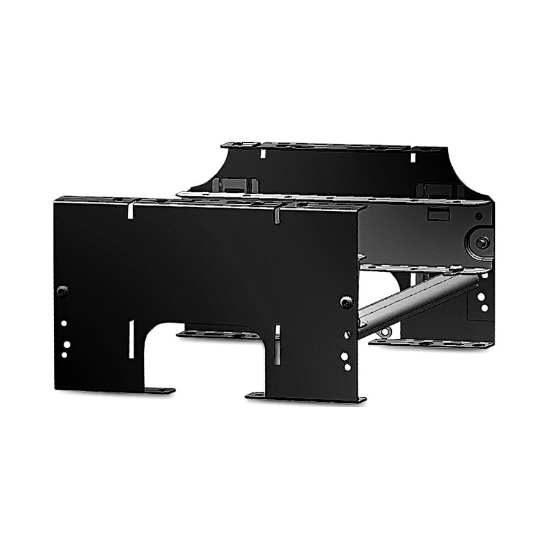APC NetShelter Cable Management, Cable Trough, Open Bottom, Black, 297 x 183.6 x 316.2 mm