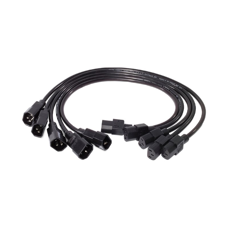APC Power Cord Kit (5 ea), C13 to C14, 0.6m