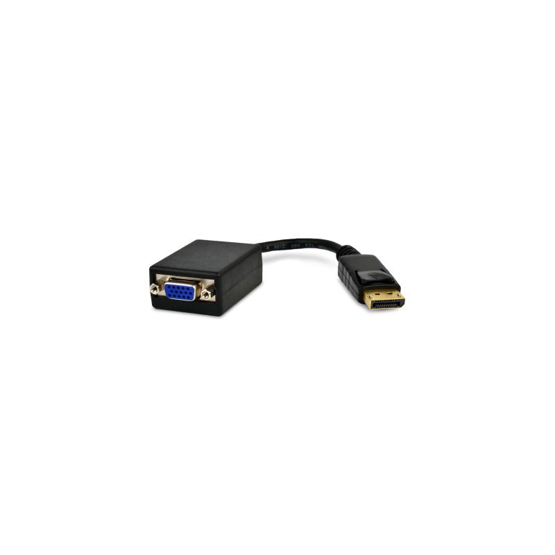 Viewsonic CB-00011486 câble vidéo et adaptateur VGA (D-Sub) DisplayPort Noir