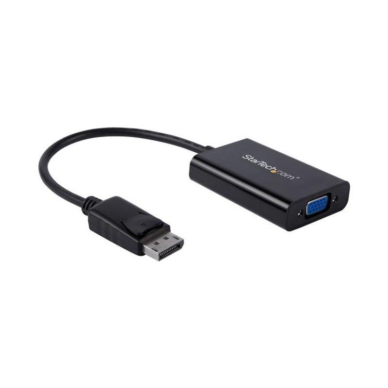 StarTech.com Adaptateur vidéo DisplayPort vers VGA avec audio - M/F - 1920x1200 / 1080p - Noir